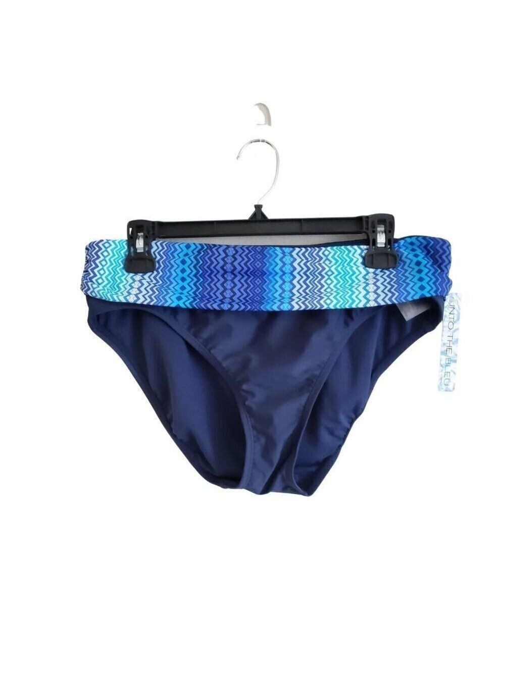 Into The Bleu Blue Bikini Bottom Size 12
